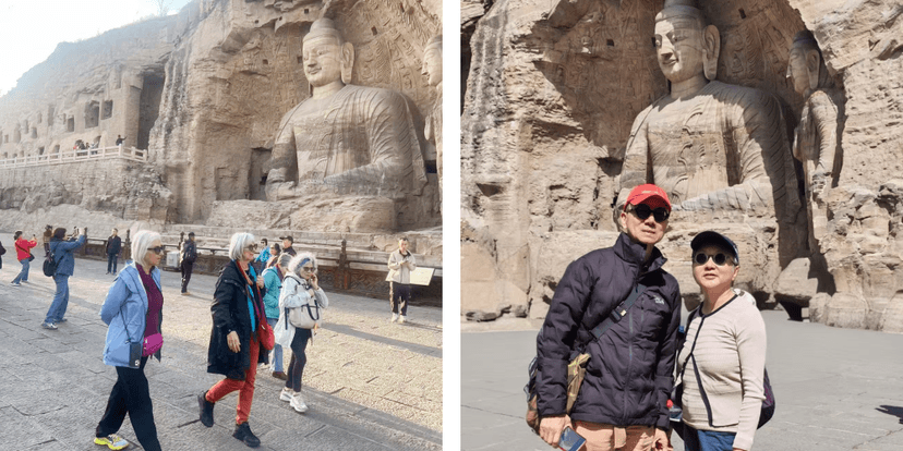 Our clients enjoy the Yungang Grottoes.png
