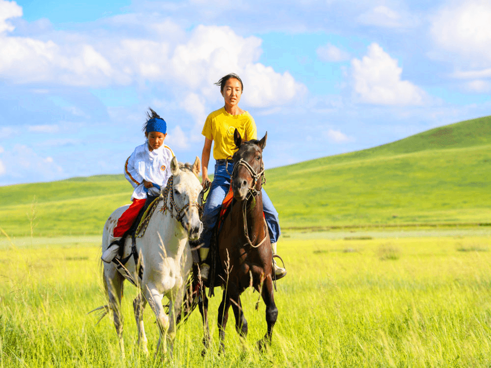 horse-riding