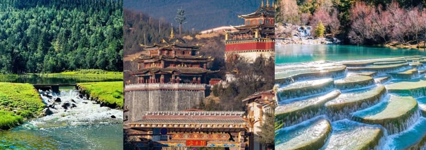 yunnan dukezong old city-pudacuo-blue moon valley yunnan dukezong old city-pudacuo-blue moon valley