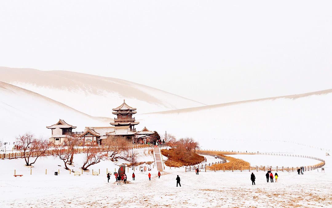 dunhuang-echoing-sand-mountain-and-crescent-lake dunhuang-echoing-sand-mountain-and-crescent-lake