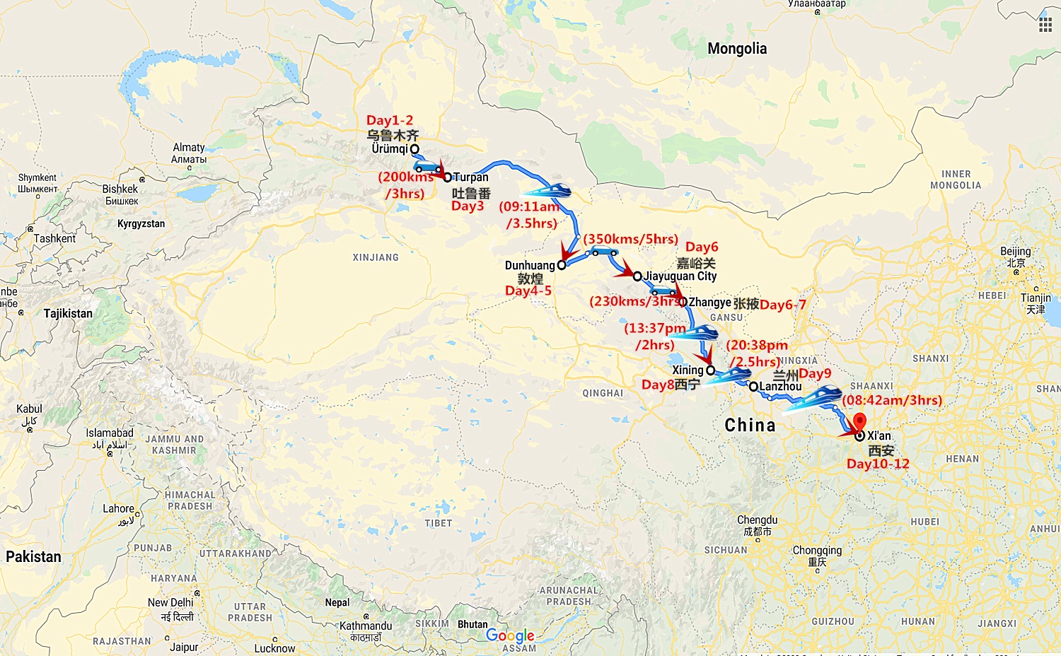 12-days-china-silk-road-train-tour