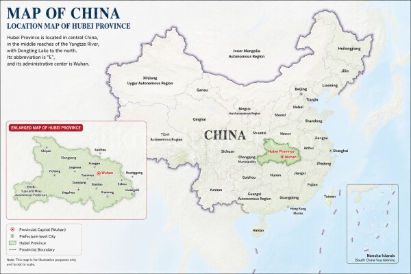 hubei-map