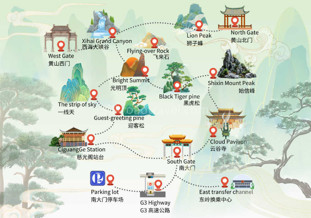 2-days-huangshan-group-tour-to-enjoy-sunrise