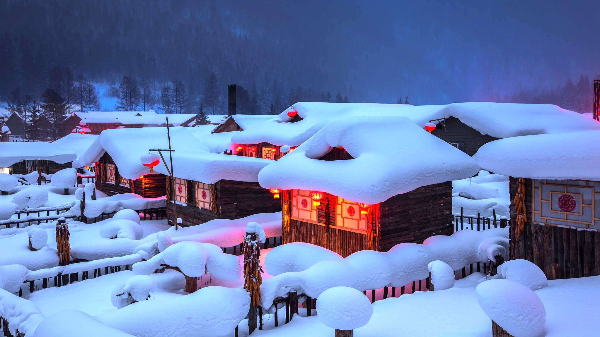 snow-town