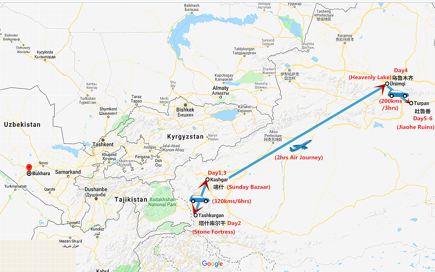 6-days-xinjiang-tour-from-kashgar-to-turpan