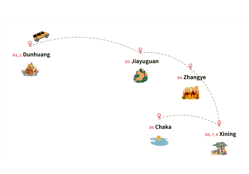 7-days-silk-road-group-tour-gansu-and-qinghai-highlights