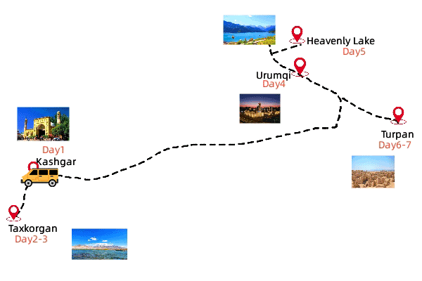 7-days-classic-xinjiang-tour-to-kashgar-turpan-and-urumqi