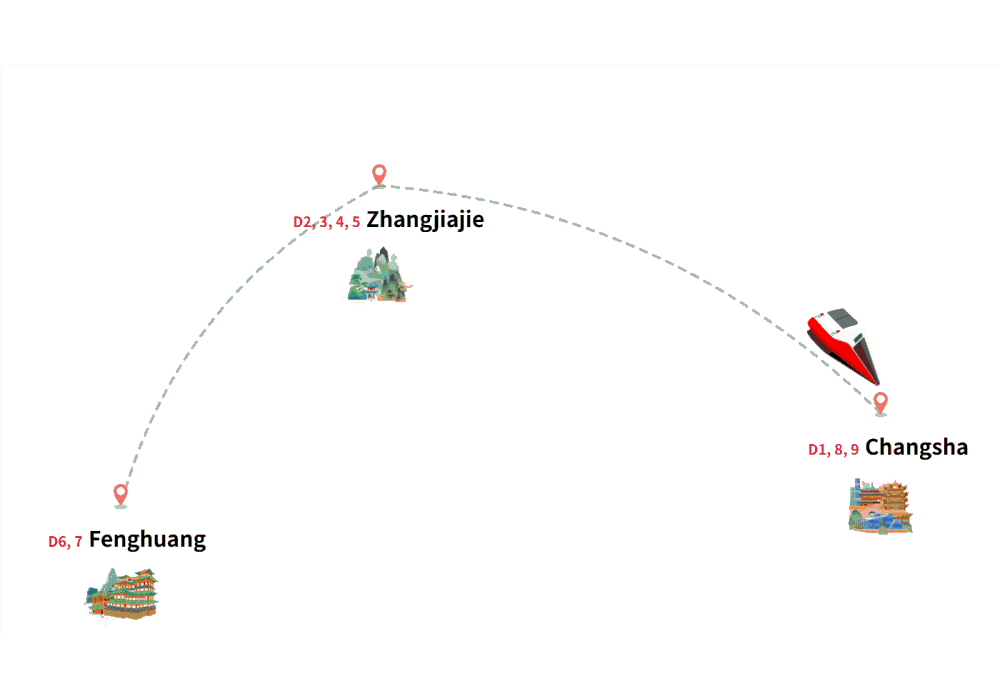 10-day-zhangjiajie-fenghuang-ancient-town-changsha-tour