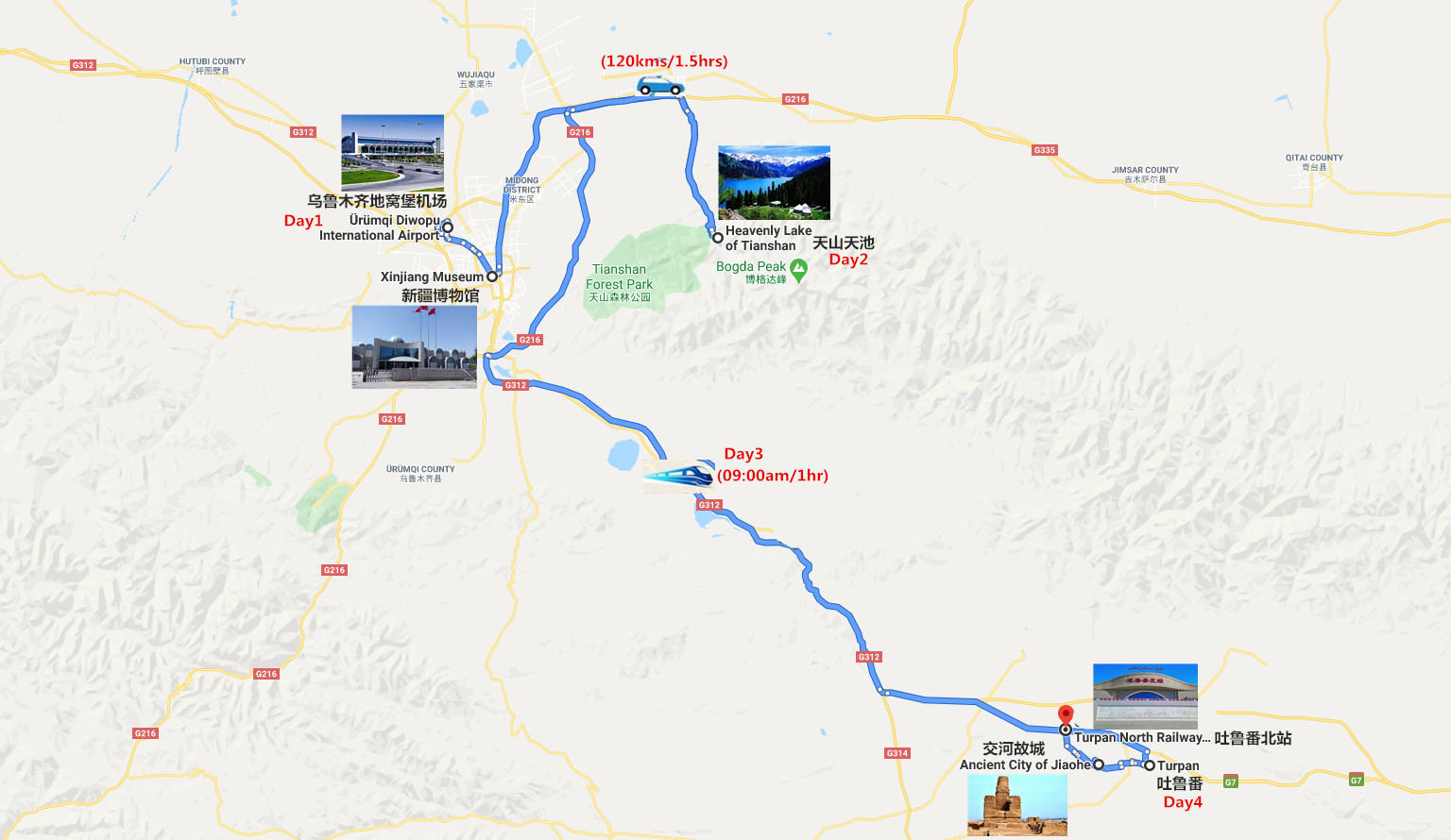 4-days-urumqi-to-turpan-tour